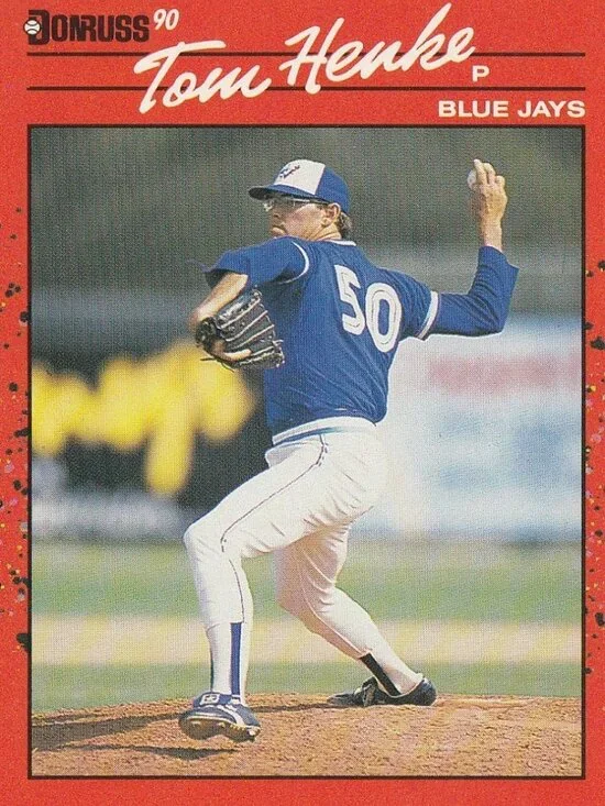 Tom Henke Baseball Card Collection - Picture 3 of 3